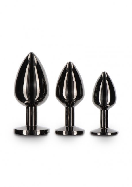 Butt Plug With Diamond Jewel Large