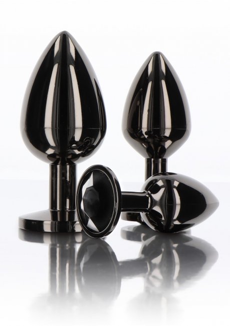 Butt Plug With Diamond Jewel Large