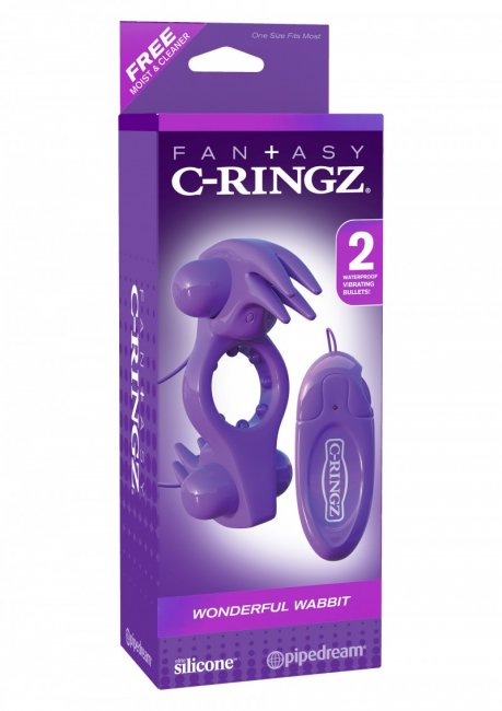 Lila vibrerande penisring med två starka och vattentäta motorer. Tillverkad av högkvalitativ TPR. Stimulerande textur.