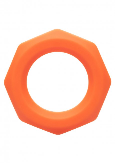 CalExotics Alpha Liquid Silicone Sexagon Ring