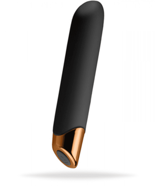 Chaiamo Bullet Vibrator svart stark vibrator