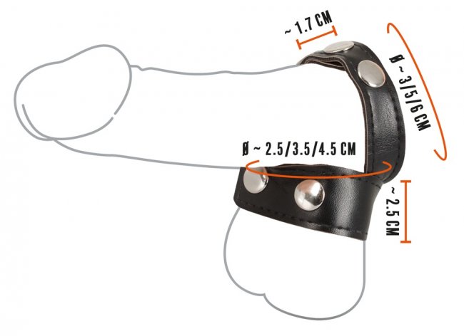 Cock Strap with Ball Stretcher