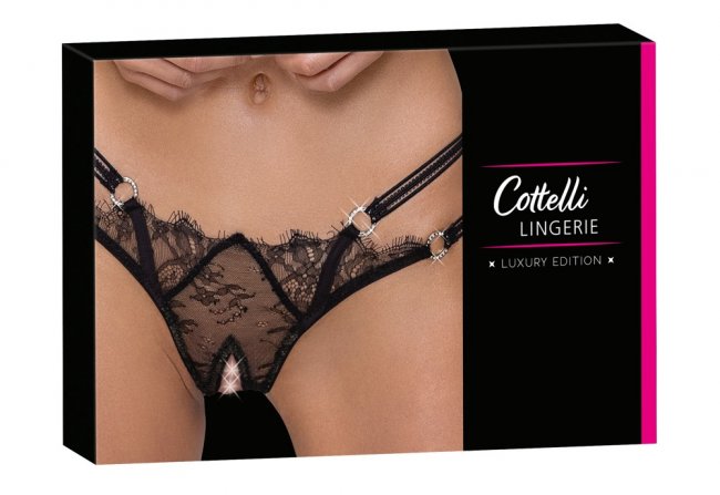 Cottelli Crotchless String