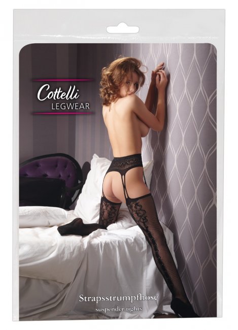 Cottelli Floral Tights