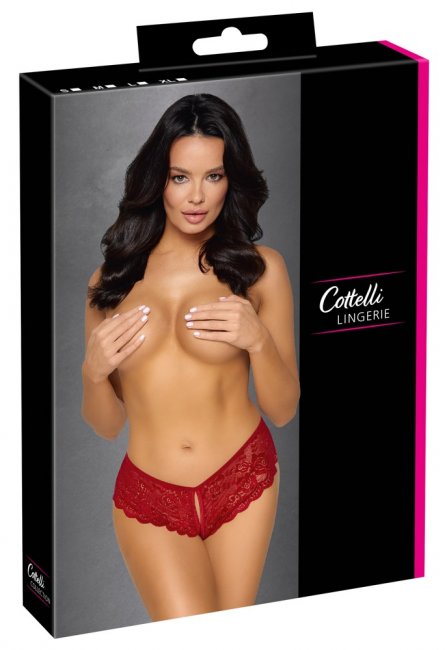 Cottelli Lace Panty crotchless