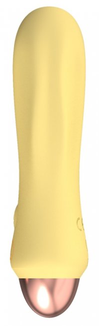 Elegant vibrator tillverkad av supermjuk silikon. 7 olika vibrationer. Uppladdningsbar, vattentät och enkel att använda.