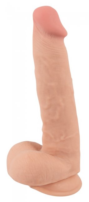 Dildo with Movable Skin 25 cm