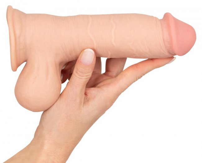 Dildo with Movable Skin 20 cm