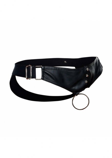 DNGEON Cockring Jockstrap - Black