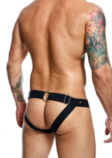 DNGEON Peekaboo Jockstrap - Black