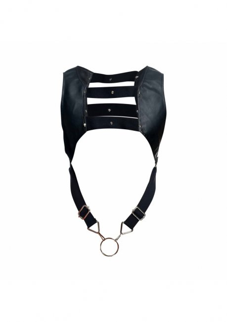 DNGEON Croptop Cockring Harness