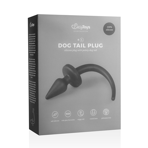 Klassiskt formad plugg tillverkad av mjuk silikon. Perfekt för rollspel tack vare botten av pluggen som efterliknar en hund.