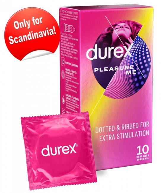 Durex Pleasure Me Kondomer