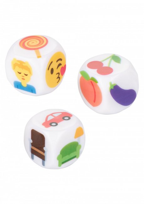 Emoji tärningar