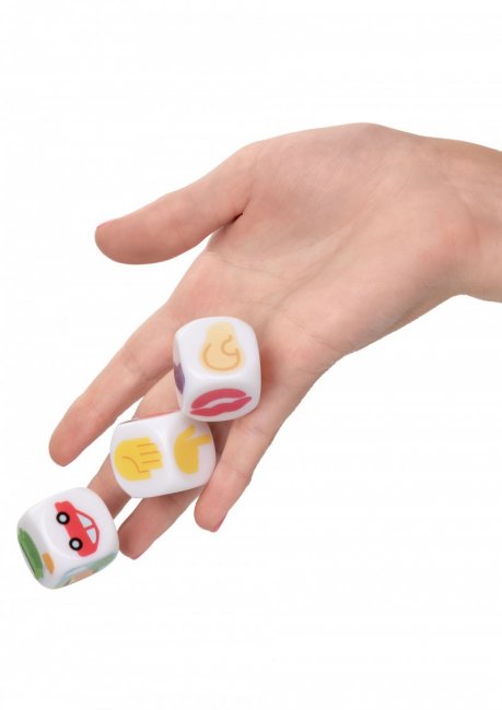 Emoji tärningar