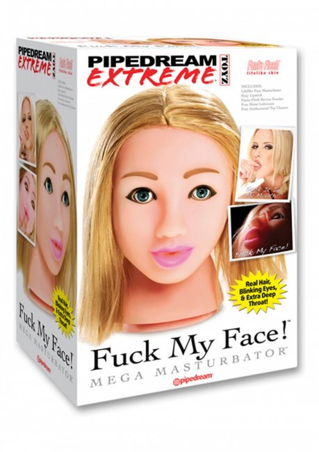 Fuck My Face - Masturbator i form av huvud