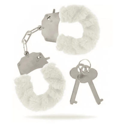 Furry Fun Cuffs Vita handklovar