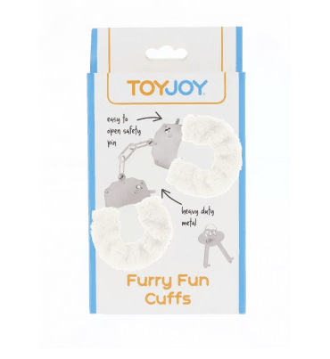 Furry Fun Cuffs Vita handklovar