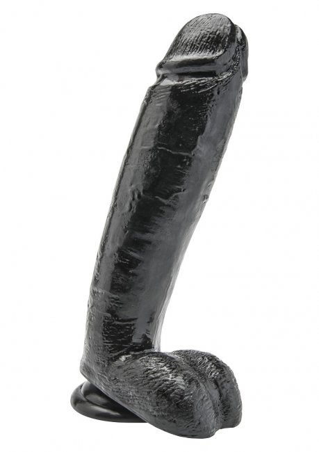 Get Real Dildo 10 inch with Balls