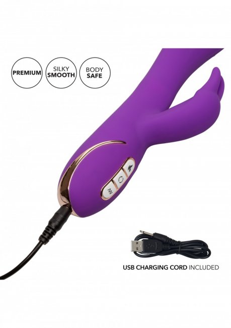 Heated Rotating G Rabbit uppladdningsbar vibrator