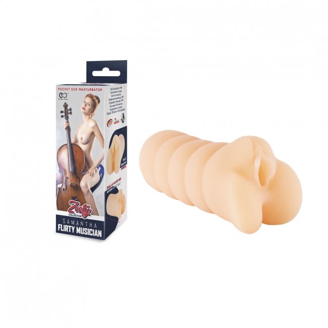 Samantha flirty musician Zesty Masturbator