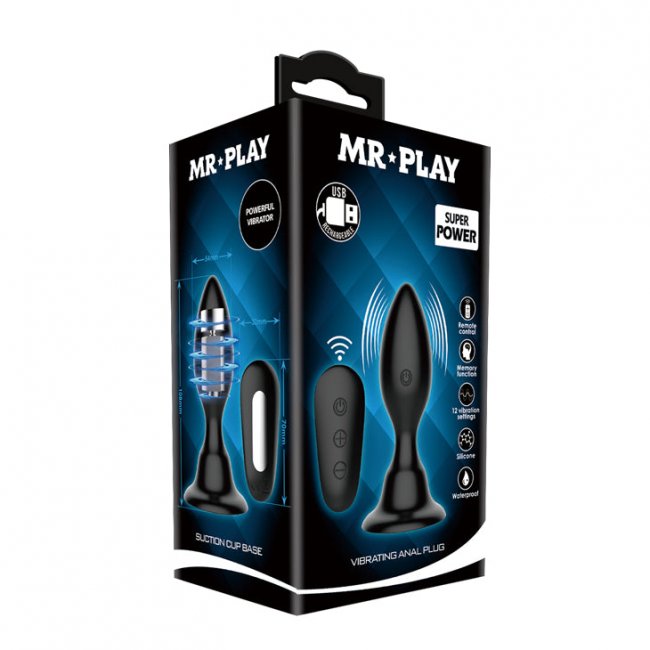 Anal Vibrator Obsidian