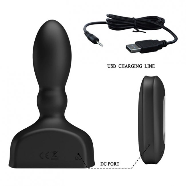 Anal Vibrator Inflatable Pulse