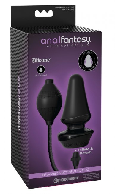 Inflateble Silicone Anal Plug