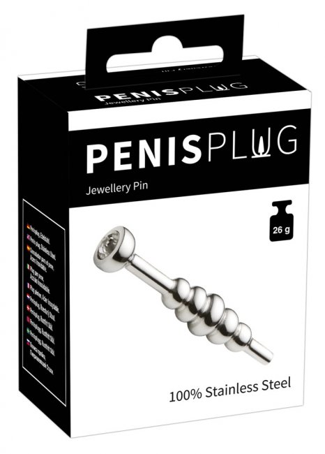 Jewellery Pin Ribbed