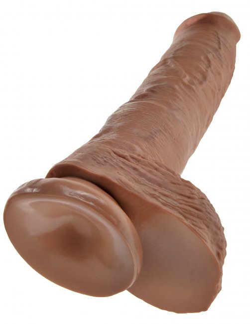 King Cock with Balls 10 Inch