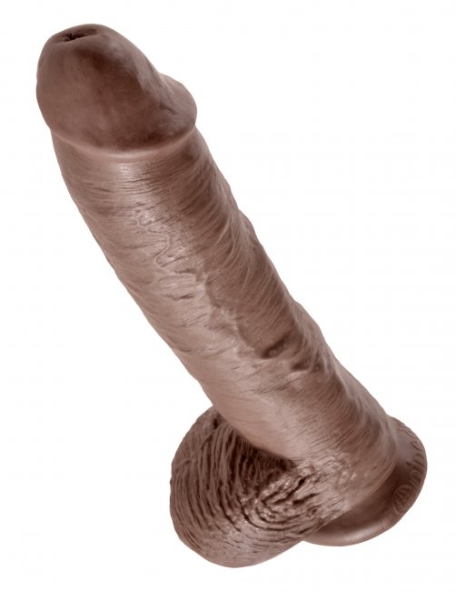 King Cock with Balls 10 Inch