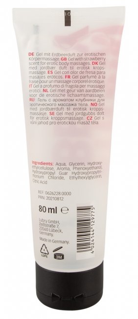 Just Play Strawberry Erotic Gel