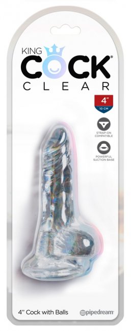 King Cock Realistic Dildo With Balls 4