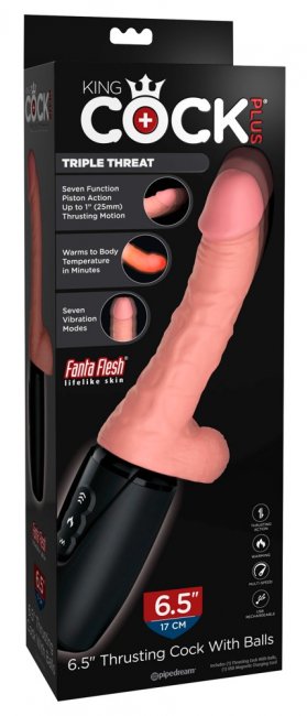 Thrusting Cock with Balls 6.5“