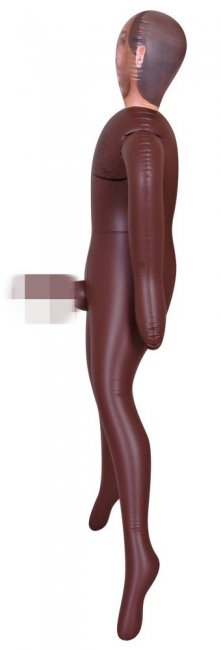 Mista Cool XXX - Mörkhyad manlig uppblåsbar sexdocka