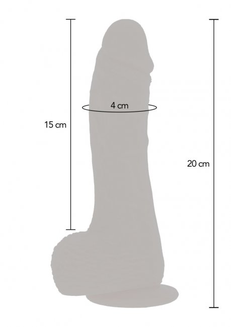 Naked Up&Down Rotating Vibrating Dildo