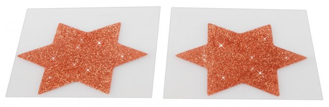 Nipple Sticker Star Big Copper