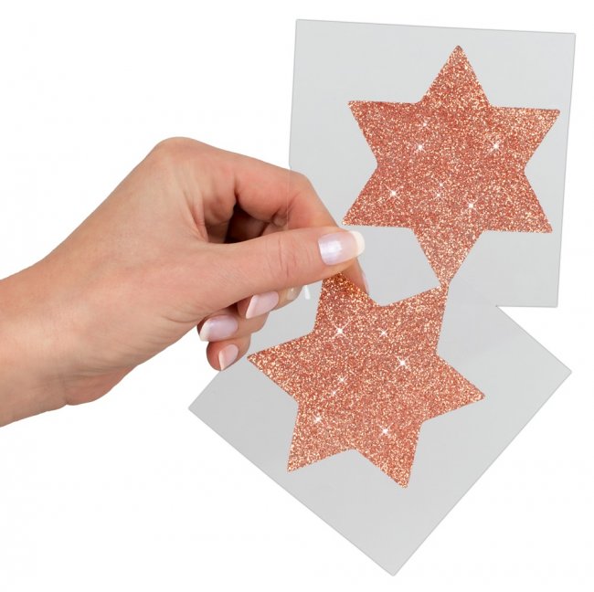 Nipple Sticker Star Big Copper