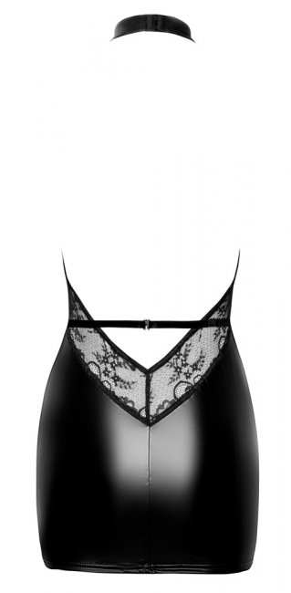 Noir Low-cut Dress