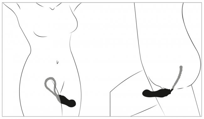 Black Velvet Perfect fit strapless strap-on