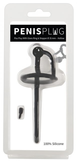 Piss Play With Glans Ring & Stopper Ø 35mm
