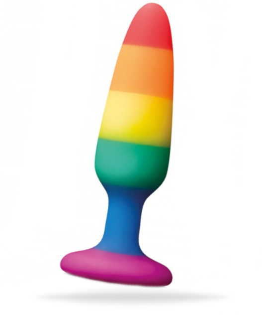 Pleasure Plug Rainbow Medium