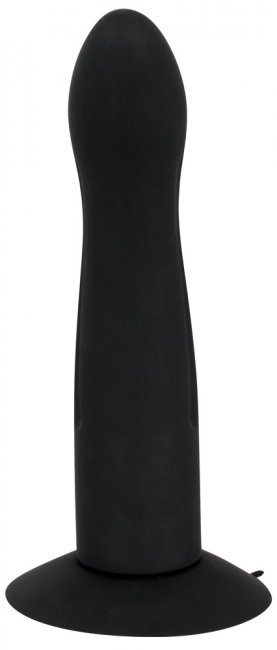 Analplugg tillverkad av högkvalitativ silikon. Stark sugkopp. Plugg med en böjd form och flexibelt skaft. Enkel att använda.