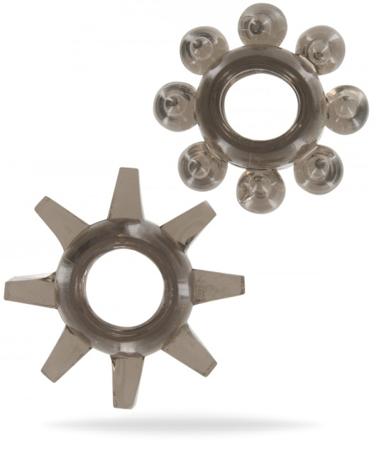 Power Stretchy Rings 2 Pcs Transparent
