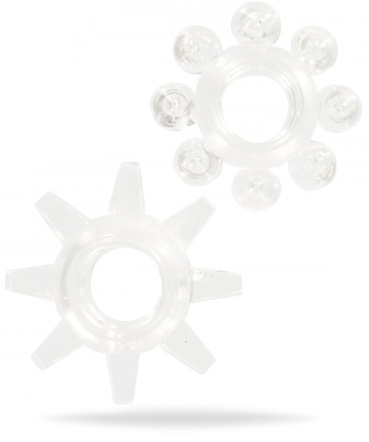 Power Stretchy Rings 2 Pcs Transparent