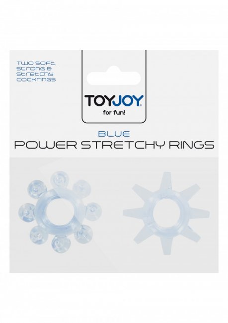 Power Stretchy Rings 2 Pcs Transparent