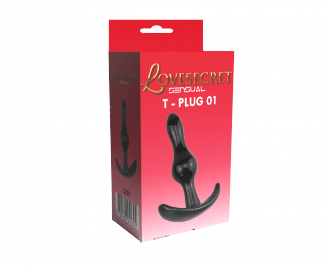 Lovesecret - Svart T-plugg 01 liten
