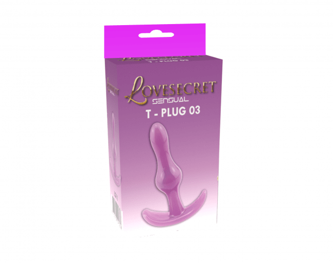 Lovesecret - Lila T-plugg 03 liten