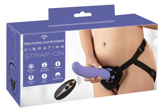 RC Vibrating Strap-On