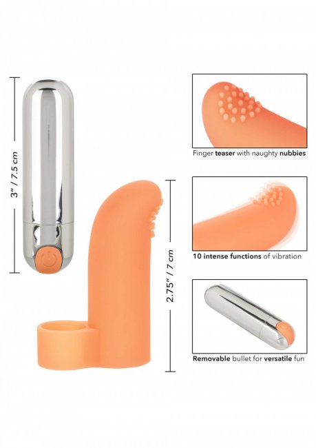 Rechargeable Finger Tickler fingervibrator